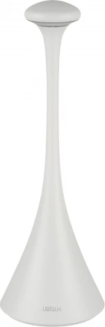 Интерьерная настольная лампа светодиодная с аккумулятором Ubiqua Pinup Maxi 322501 (регулировка яркости, сенсорный выключатель, IP54)