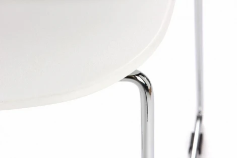 Пластиковый стул Lightweight Белый