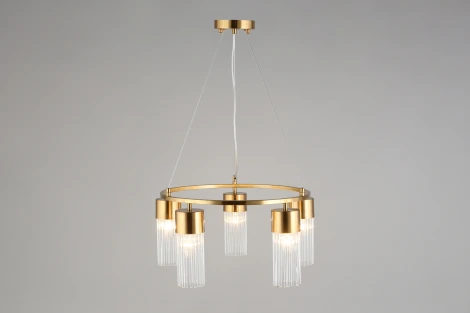 Подвесная люстра Omnilux Cesana OML-67103-05 (220V, на тросе)