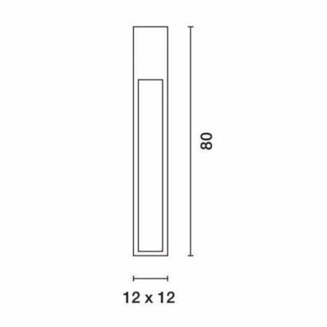Наземный светильник Slv Rusty 233457