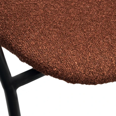 Стул Ant букле терракотовый Bradexhome арт.RF 0832