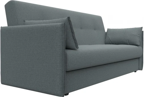 Диван-книжка Лига-018 (Серый/Рогожка) Лига Диванов арт.124986