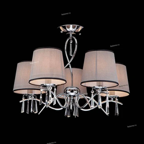 Потолочная люстра Eurosvet Morise 70048/5 хром