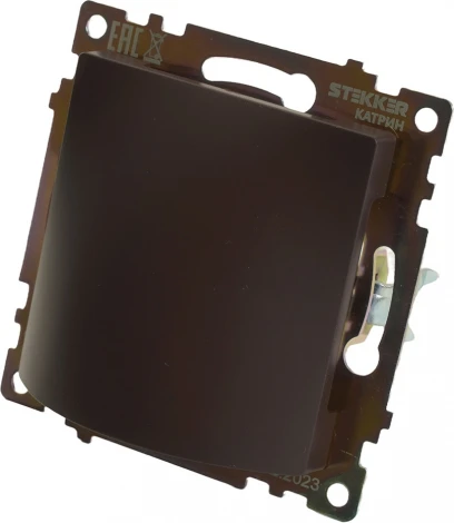 Вывод кабеля (шоколад) Stekker Катрин 49468