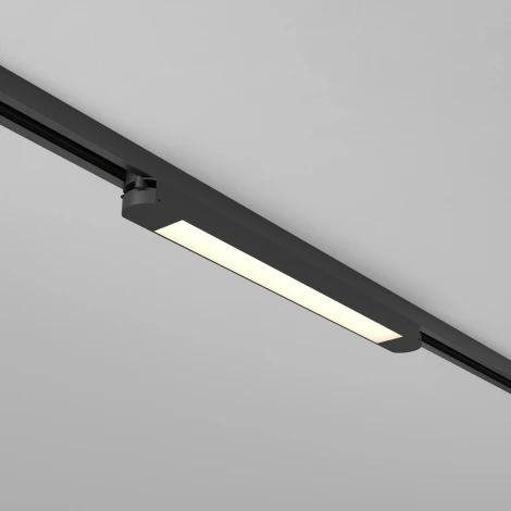 Трековый светильник однофазный светодиодный 12W 220V Maytoni Technical Basis TR000-1-12W3K-B_1