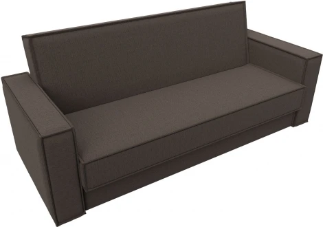 Диван-книжка Куба (Коричневый/Рогожка) Лига Диванов арт.122058