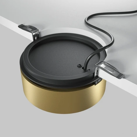 Встраиваемый светильник Maytoni Onda DL024-18W4K-BMG (LED, 220V, круглые)