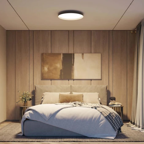 Потолочный светильник светодиодный SP-ESTELY-R450-40W Warm3300-MIX (BK, 80 deg, 230V, TRIAC) (Arlight, IP20 Металл) 054797