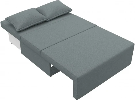 Диван прямой Лагуна (Серый/Рогожка) Лига Диванов арт.125933