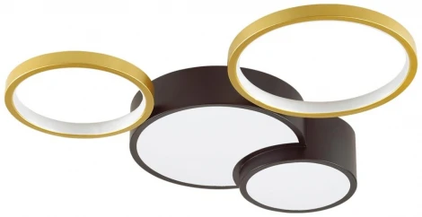 Потолочная люстра Lumion Norbert 5255/64CL (LED, 220V, пульт управления, кольцо)