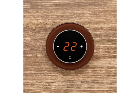 Терморегулятор AURA RONDA 8017 BROWN DARK (ТЕМНЫЙ КОРИЧНЕВЫЙ)