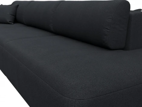 Диван прямой Лига-036 НПБ Модерн Лонг подлокотник слева Лига Диванов (Замша) арт.127698L