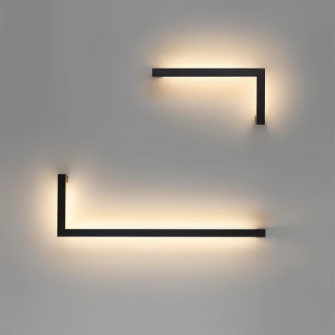 Настенный светильник светодиодный Odeon Light Grafic 7153/14WL черный/акрилл/металл IP20 LED 14W 3000K 220V