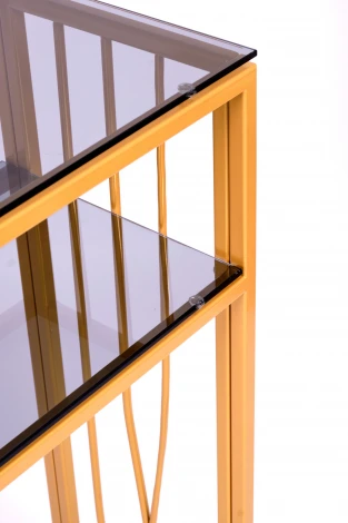 Консольный стол AllConsoles 1122-CG grey золотой