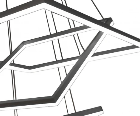 Подвесной светильник ярусный Kink Light Альтис 08201,19(4000K) (LED, 220V, на тросе)