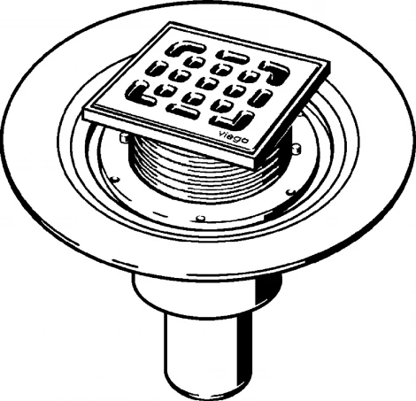 Душевой трап Viega Advantix 557201