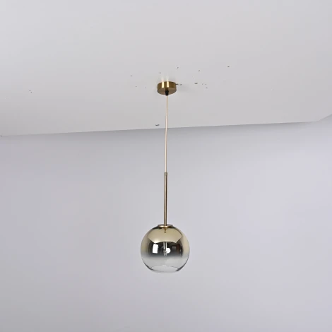 Подвесной светильник Passage One D20 Gold By ImperiumLoft Passage-One01 (220V, на проводе, шар)