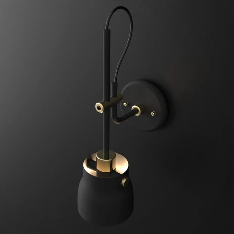 Бра Ram W Black ImperiumLoft Ram-W01 (101954-26) (220V)