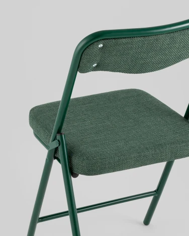 Стул складной Джонни рогожка зеленая каркас зеленый Stool Group арт.УТ000039509