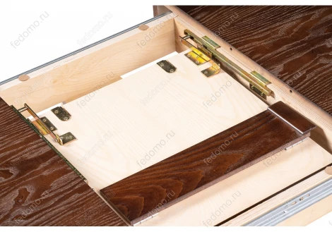 Стол Woodville Матис орех темный 483897