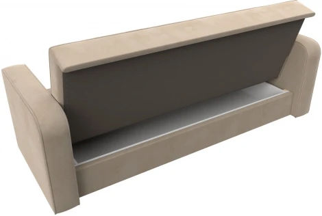 Диван-книжка Тур (Бежевый/Велюр) Лига Диванов арт.121774