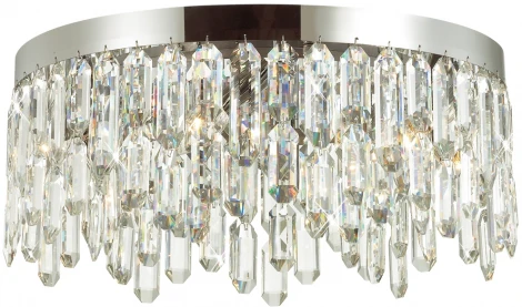 Потолочная люстра Odeon Light Semura 4985/6C (220V, хрусталь, круглые)