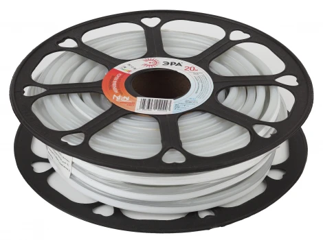 Гибкий неон 220V 20м красный ЭРА N2835-120-IP67-220V-20m-R