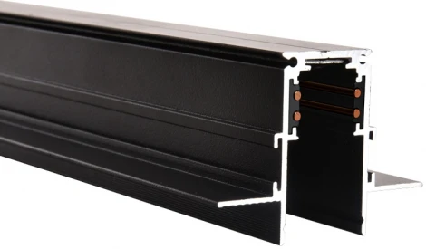 Шинопровод под гипсокартон магнитный Crystal Lux CLT 0.123 01 L2000 BL