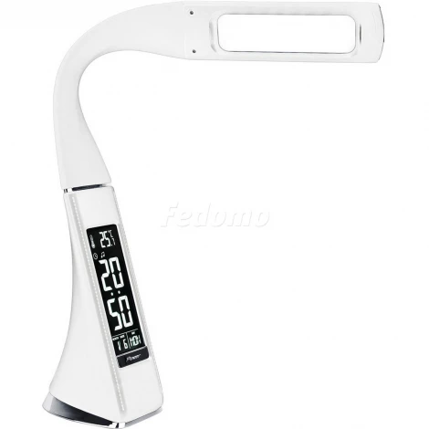 Светодиодная офисная настольная лампа белый с будильником Elektrostandard ELARA TL90220 (сенсорный выключатель)