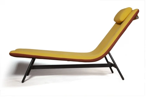 Шезлонг Top Concept Sigma, желто-оранжевый