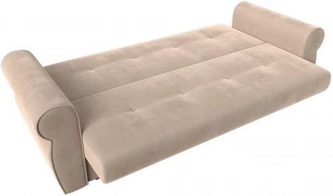 Диван-книжка Лига-019 (Бежевый/Велюр) Лига Диванов арт.118333