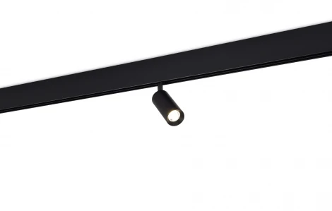 Трековый светильник низковольтный светодиодный Donolux Alpha DL20295WW6BDIM 6Вт 48V 484Лм 3000К диммируемый черный