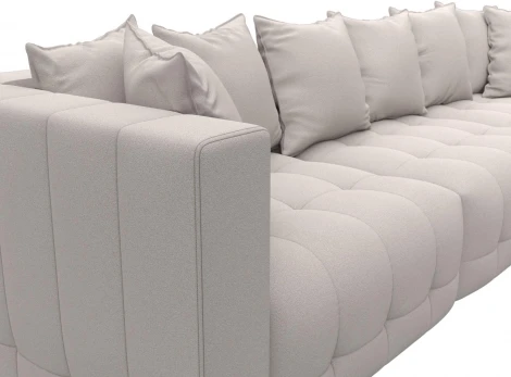 Диван прямой Лига-052 НПБ Лонг Лига Диванов (Замша) арт.128795