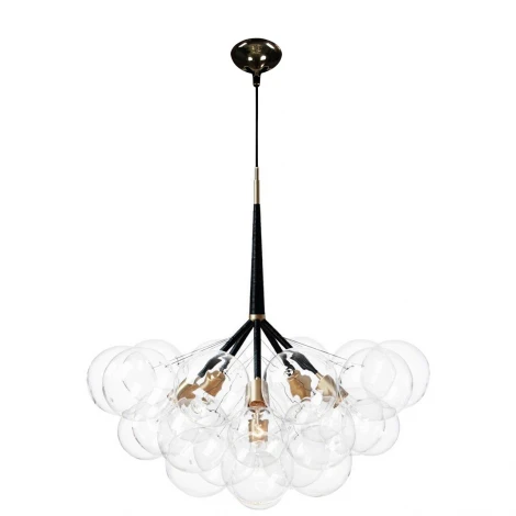 Подвесная люстра Loft IT Bunch 10048/6 Black (220V, на проводе, шарики)