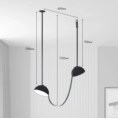 Комплект ременной трековой системы Belty Denkirs Belty Set DK55SET14-01-DG (LED, 48V)