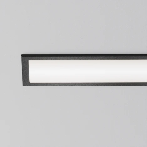 Встраиваемый линейный светильник светодиодный Maytoni Basis DL066-12W3-6K-B (220V)