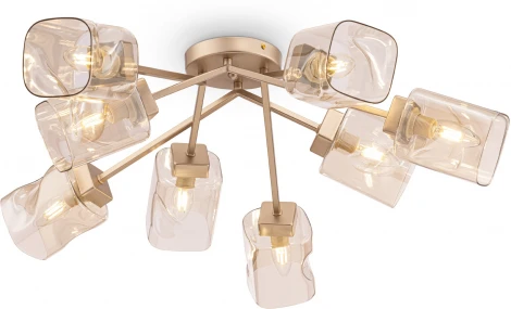 Потолочная люстра Freya Isabella FR5095CL-08G (220V, куб)