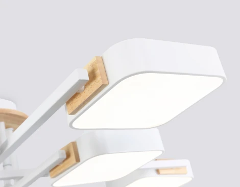 Потолочная люстра светодиодная на штанге с регулировкой цветовой температуры Ambrella COMFORT FL4888 (220V)