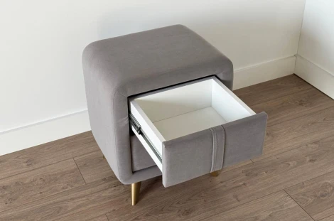 Тумба прикроватная Софи 2 Mebelson (Ткань,Пластик) арт.TM-001.2.2762