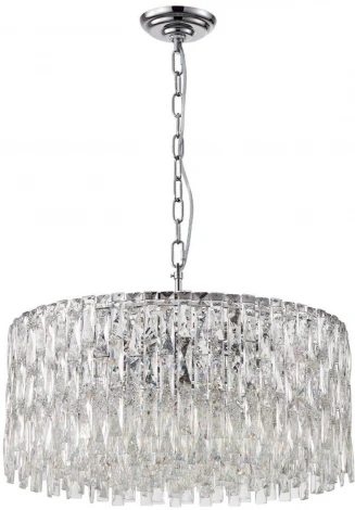 Подвесная люстра хрустальная Favourite Robby 4723-12P (220V, на цепи, круглые)