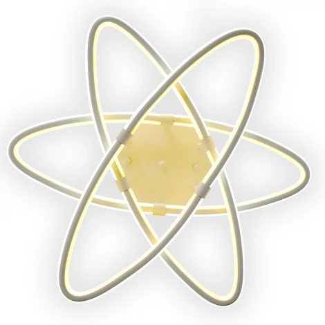 Потолочная люстра Максисвет Геометрия 1-1654-WH Y LED