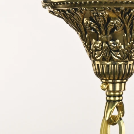 Подвесная люстра Bohemia AL7901 AL79101/6/175 A GB (220V, подвески, на цепи, подсвечник, свеча)