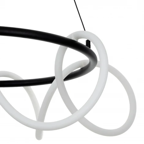 Подвесной светильник с гибким неоном и пультом Citilux Python CL220261 (регулировка яркости, LED, на тросе)