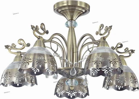 Потолочная люстра Odeon Light Carolina 3206/5C