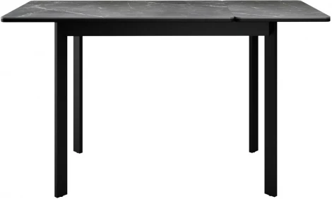 Стол DikLine LK90 Керамика Черный мрамор/подстолье черное/опоры черные арт.00-00074436