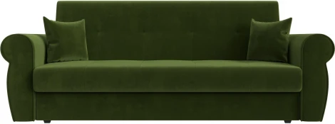 Диван-книжка Лига-019 (Зеленый/Микровельвет) Лига Диванов арт.118355