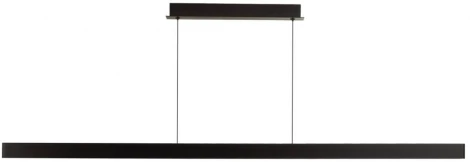 Подвесной линейный светильник Odeon Light Beveren 6683/38L брашир. черный/металл/акрил P20 LED 38W 3420Лм 3000K (220V, на проводе)