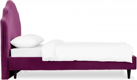 Кровать Queen II Victoria L 1600 ОГОГО (арт.652894), (Ткань/Розовый)