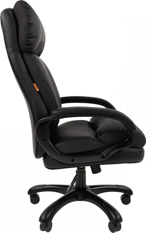 Компьютерное кресло CHAIRMAN 505 (Пластик,Экокожа,Ткань/Черный)