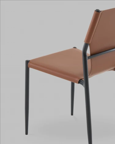 Стул обеденный West коричневый NC Stool Group арт.УТ000041709